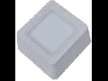 Spot LED de suprafata patrat 4500K  - 8W, W/O driver, VT-1408 SQ