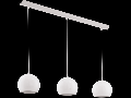 Lampa suspendata PETTO1,3x3.3w,alb,LED