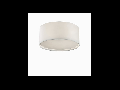 Plafoniera Wheel, 5 becuri, dulie E27, D:600 mm, H:270 mm, Alb