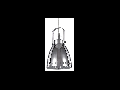 Pendul Presa Mic, 1 bec, dulie E27, D:170 mm, H:350/1200 mm, Crom