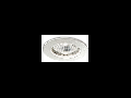 Spot incastrat Jazz, D:73 mm, 50W, dulie GU10, Rotund, Alb