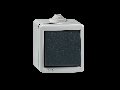 Intrerupator cap scara antivandalism, carcasa metalica, 10a  230V Ip55