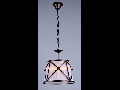 Lampa suspendata  House Country,1 x E27, 230V, D.32cm,H.34 cm,Maro inchis