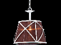 Lampa suspendata  House Country,1 x E27, 230V, D.32cm,H.34 cm,Alb