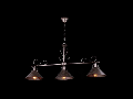 Lampa suspendata  House Iron,3 x E27, 230V, D.101cm,H.50 cm,Maro inchis