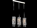 Lampa suspendata Fusion Twig,3 x E14,D.690,cm,H.1000 cm,Nichel