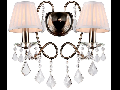 Aplica Modern Fantasia 2 becuri,dulie E14,230V,Diam. 44cm ,H 38 cm,Nichel