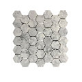 Mozaic Marmura Bianco Carrara HexagonSmall Mata