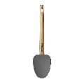 Spatula forma ovala, material silicon, maner din bambus, design minimalist, Colectia Nordic