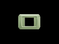 Placa ornament TOP SYSTEM  - tehnopolimer gloss finish - 2 module- VENETIAN GREEN - SYSTEM
