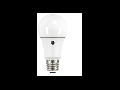 Bec LED cu senzor crepuscular,9 W, soclu E27 ,alb cald
