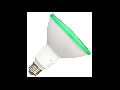 Bec LED PAR 38,15 W, soclu E27 ,lumina verde,IP65,unghi dispersie 30 