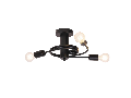 TWIST SPOT 3xE27 NEGRU
