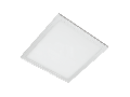 LED PANEL 45W 4000-4300K 595X595mm DIMABIL CADRU ALB IP44+KIT EMERGENTA