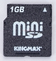 Kingmax - Card Mini SD 1GB