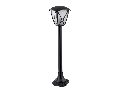 LAMPADAR GRADINA NICK STAND 1XE27 NEGRU H720mm