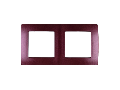 CITY RAMA DOUA POSTURI BORDO METALLIC