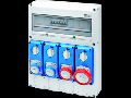 Organizator de santier Q-DIN 20 ASD - 4 IB VERTICALA SBF 4 FLANSE - IP65