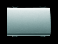 Intrerupator cap cruce 1P 250V ac - 16AX - NEUTRAL - 3 MODULES - TITANIUM - CHORUS