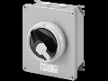 Selector rotativ - HP- montaj aparent - COMMAND - METAL BOX - 32A 3P - blocabil BLACK KNOB - IP66