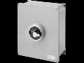 Selector rotativ - HP- montaj aparent - COMMAND - METAL BOX - 125A 3P+N - blocabil BLACK KNOB - IP66