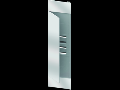 Tablou modular DOMO CENTER - Kit frontal - Usa oglinda- 2 ENCLOSURES 40 MODULES - H.2700 - WHITE METAL RAL 9003
