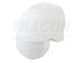 Detector de miscare infrarosu de perete, alb TMB-112 230 VAC, 180, max. 12 m, 10 s-7 min, 3-2000lux, IP44