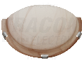 Aplica tavan din sticla, bej UFO-F-B 230V, 50Hz, E27, max.160W, D=300 mm, EEI=A++,A+,A,B,C,D,E
