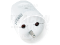 Priza cu CP tip pin,pe cablu, dreapta TCSAF 1FRENCH, 250VAC, max.16A