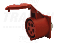 Priza industriala incorporabila, dreapta TICS-425 32A, 400V, 3P+N+E, 6h, IP44