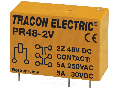 Releu print PR48-2V 48V DC / 2×CO (5A, 230V AC / 30V DC)