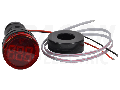 Ampermetru, indicator LED,rosu NYG3-AR 1-100A, Um=230VAC, d=22mm