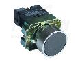 Buton simplu , negru NYGBA21 1NO, 3A/240V AC, IP42