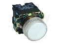 Lampa de semnalizare, alba, in carcasa NYGBV61T 3A/400V AC, IP44, NYGI230