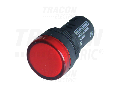 Lampa de semnalizare cu LED, rosie LJL22-RC 24V AC/DC, d=22mm