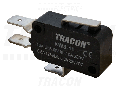 Microantrerupator cu tija si arc KW3-11 1CO 10(3)A/230V, 15mm, 6,3x0,8 mm, IP00