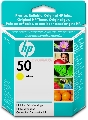 HP - Cartus cerneala HP 50 (Galben)