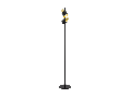 Lampa pardoseala FIUMARA negru, gold 220-240V,50/60Hz