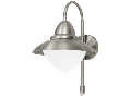 Lampa perete SIDNEY inox 220-240V,50/60Hz IP44