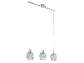 Lampa suspendata BONARES 1 chrome 220-240V,50/60Hz IP20