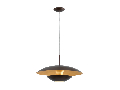Lampa suspendata NUVANO brown, gold 220-240V,50/60Hz IP20