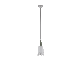 Lampa suspendata TALBOT 2 grey, alb 220-240V,50/60Hz