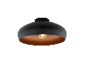 Lampa tavan MOGANO negru, copper 220-240V,50/60Hz IP20