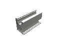 Mounting rail 5540 length 4,15m