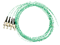 Pigtail FC, 50/125m OM3, 2m, Easy Strip,Aqua,4buc