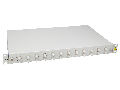 Splicebox, 12 fibre,ST,50/125m OM3, culisant,19\