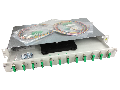 Splicebox, 24 fibre,SC/APC, 9/125m OS2, culisant,19\