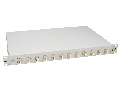 Splicebox, 4 fibre,LC,50/125m OM2, culisant,19\