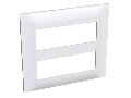 Altira - cover frame - 2x3 inserts 2 gangs horizontal - white