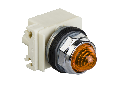 Lampa Semnalizare Ocnala Ø 30 - Chihlimbar - Bec Ba 9S - 48 Vca/Cc - Ip66